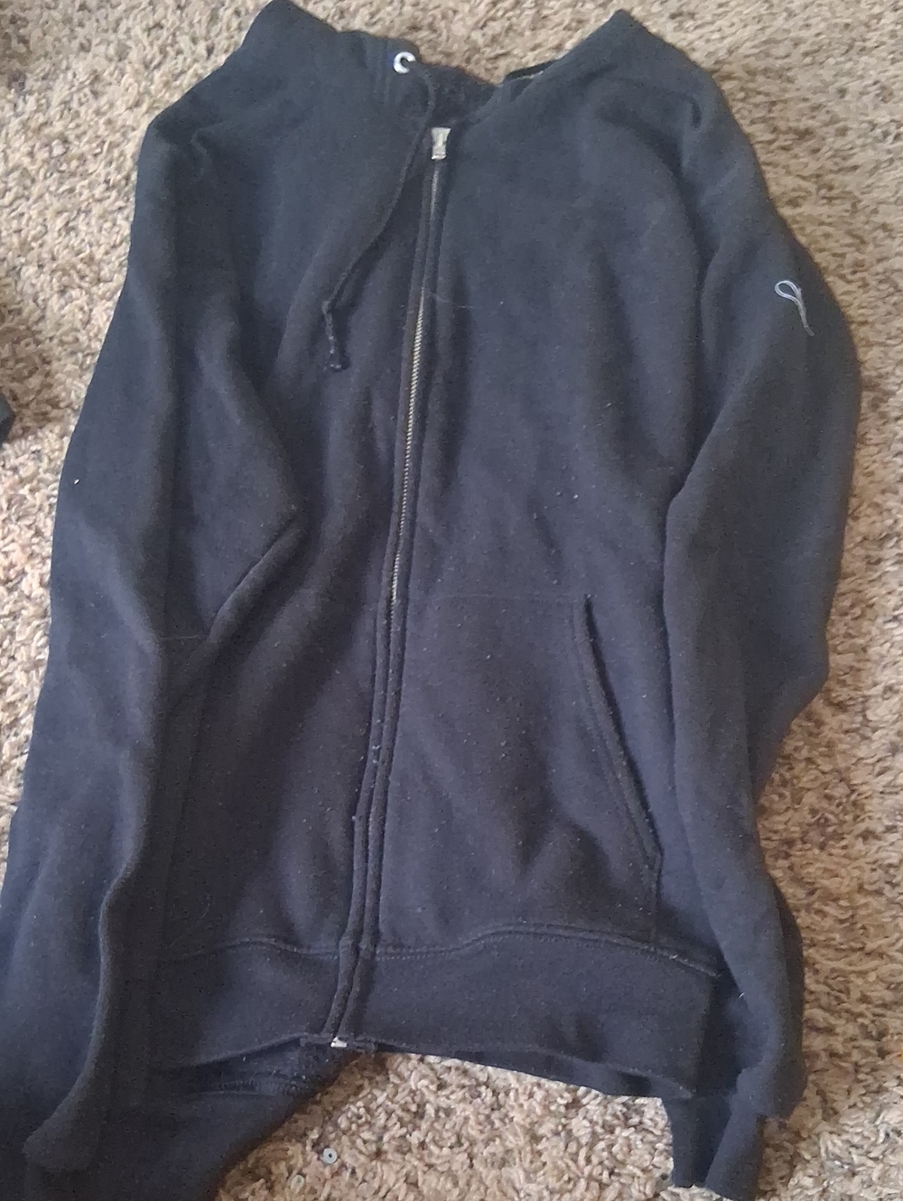 Hanes Black EcoSmart Hoodie